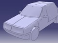 CAD Catia Peugeot 205